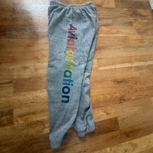Aviator Nation Gray Sweatpants - Aspen, CO